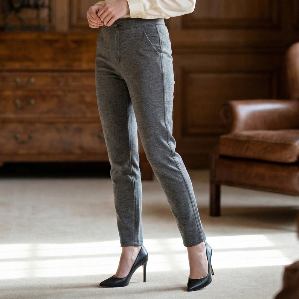 Lululemon City Trek Trouser II | Heathered Slate Gray | Size 2 | Travel Commuter
